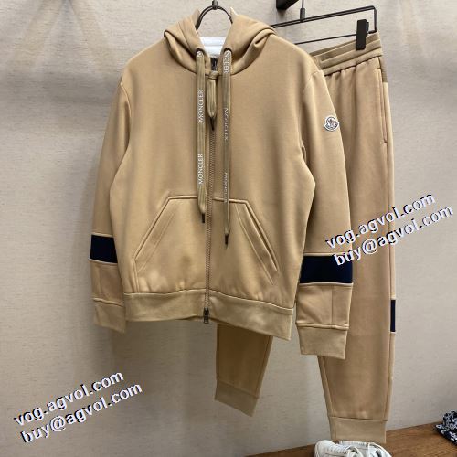 2021秋冬 人気ブランド モンクレール MONCLER モンクレールスーパーコピー 激安 2色可選 セットアップ上下 厚手 楽に着用出来る