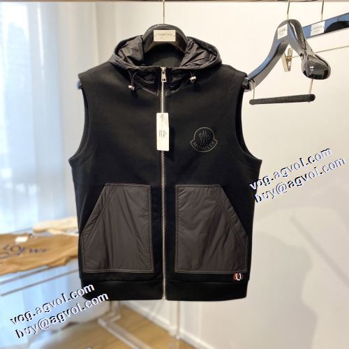 ベスト 首胸ロゴ サイズ豊富 2021秋冬 楽に着用出来る モンクレール MONCLER モンクレールブランドスーパーコピー