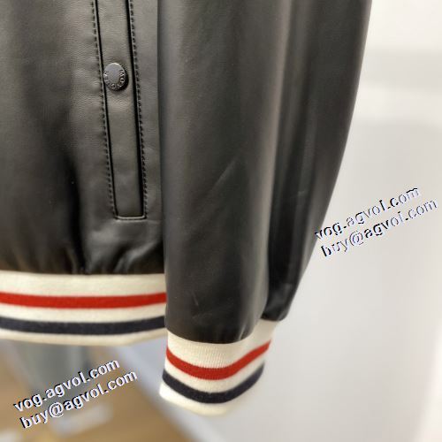 堪能できるコート モンクレールブランド コピー おしゃれな装い 2021秋冬 モンクレール MONCLER 耐久性のある 革ジャケット