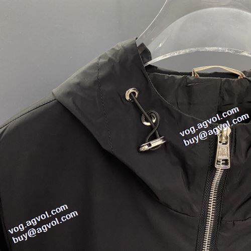 スタイリッシュな印象 2021秋冬 モンクレール MONCLER シンプルなデザイン フード付きコート モンクレールコピー ブルゾン