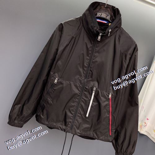 モンクレールブランド 偽物 通販 オリジナル 2021秋冬 モンクレール MONCLER ブルゾン ファスナポケットが斜めになっているデザイン 楽に着用出来る