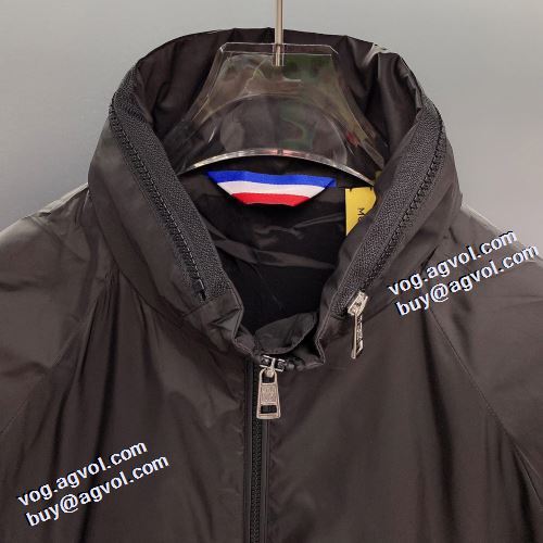モンクレールブランド 偽物 通販 オリジナル 2021秋冬 モンクレール MONCLER ブルゾン ファスナポケットが斜めになっているデザイン 楽に着用出来る
