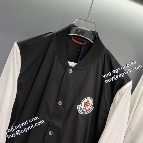 おしゃれな装い ブルゾン ボタンダウン 2021秋冬 モンクレール MONCLER 存在感のある モンクレール偽物ブランド