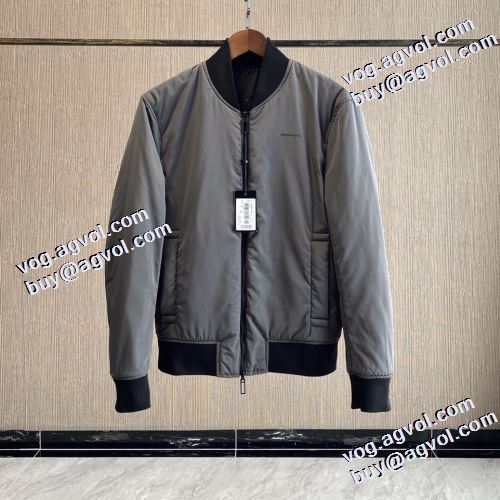 アルマーニ ARMANI 2021秋冬 ジャケット 綿入れ 人気新品★超特価★ 2色可選 アルマーニブランド コピー ポリエステルの中綿 人気 ランキング ポケットづき 防風性にも優れた 