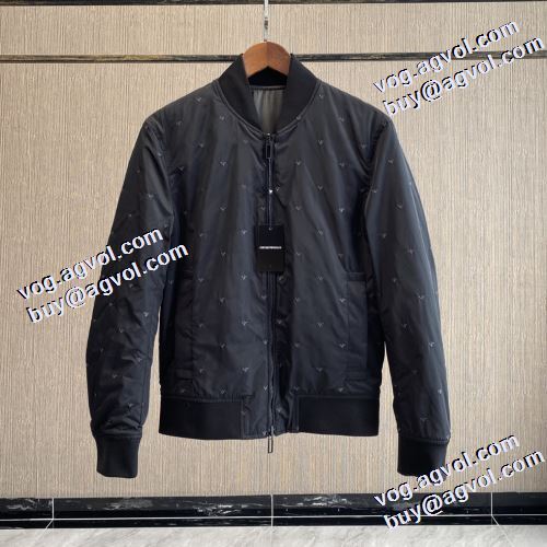 アルマーニ ARMANI 2021秋冬 ジャケット 綿入れ 人気新品★超特価★ 2色可選 アルマーニブランド コピー ポリエステルの中綿 人気 ランキング ポケットづき 防風性にも優れた 