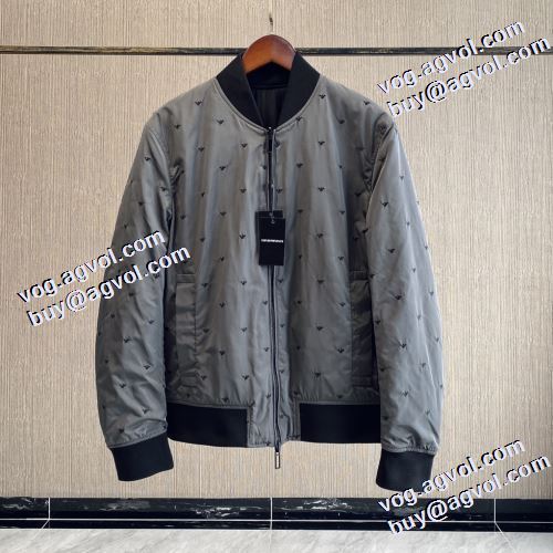 アルマーニ ARMANI 2021秋冬 ジャケット 綿入れ 人気新品★超特価★ 2色可選 アルマーニブランド コピー ポリエステルの中綿 人気 ランキング ポケットづき 防風性にも優れた 