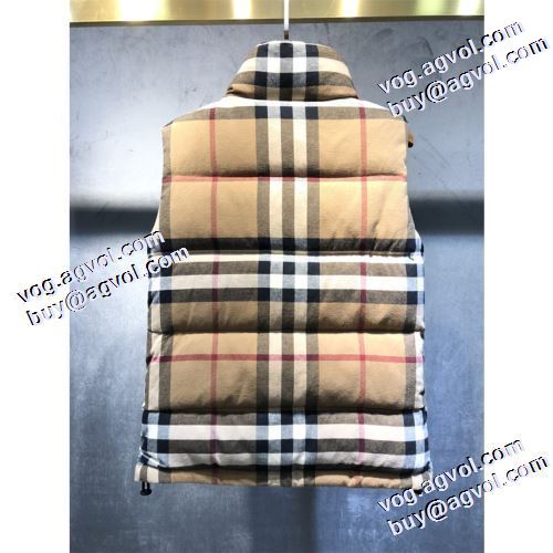 2021秋冬 バーバリー BURBERRY バーバリーブランド コピー 最安値に挑戦 ダウンジャケット ベスト フィルパワーの高い ステンカラー 軽くて暖かい ポケットづき 使い勝手が良く
