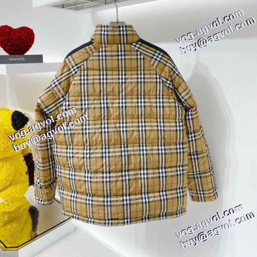 軽量ダウンジャケット フィルパワーの高い 着心地 の良い ステンカラー 重さを感じず バーバリー BURBERRY 海外限定ライン ポケットづき バーバリーコピー ブランド 2021秋冬
