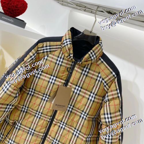 軽量ダウンジャケット フィルパワーの高い 着心地 の良い ステンカラー 重さを感じず バーバリー BURBERRY 海外限定ライン ポケットづき バーバリーコピー ブランド 2021秋冬