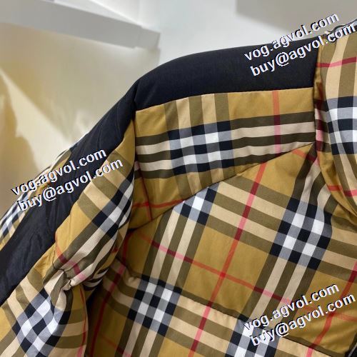 軽量ダウンジャケット フィルパワーの高い 着心地 の良い ステンカラー 重さを感じず バーバリー BURBERRY 海外限定ライン ポケットづき バーバリーコピー ブランド 2021秋冬