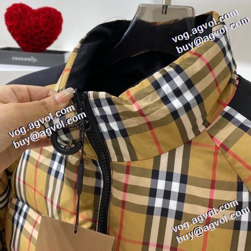 軽量ダウンジャケット フィルパワーの高い 着心地 の良い ステンカラー 重さを感じず バーバリー BURBERRY 海外限定ライン ポケットづき バーバリーコピー ブランド 2021秋冬