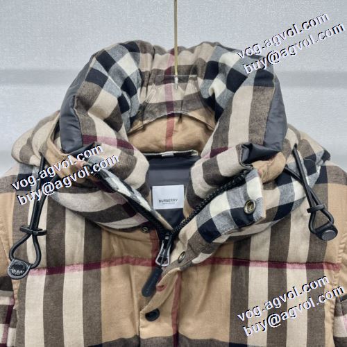 2021秋冬 バーバリー BURBERRY ダウンジャケット ベスト フード部分は取り外し可能 ポケットづき 使い勝手が良く ボディラインにぴったり 上品に着こなせ バーバリーブランド 偽物 通販