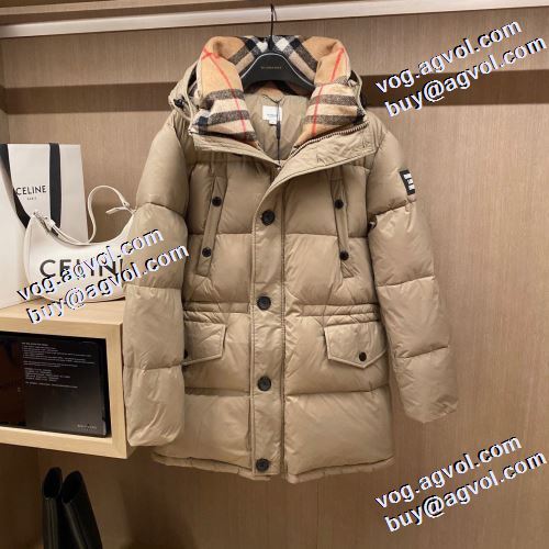 バーバリーコピーブランド 2021秋冬 バーバリー BURBERRY 2色可選 今一番HOTな新品 ダウンプレミアムダウンジャケット 寒さに打ち勝つ ロングコート 何にでも合わせ易く格好良く決まる