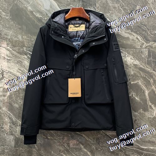 ダウンジャケット メンズ 2色可選 ポケットづき 2021秋冬 実用性に溢れるアイテム バーバリー BURBERRY 保温効果は抜群 バーバリー偽物ブランド 撥水加工の施された 日常のアウター使える