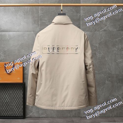 ステンカラー バーバリーコピー 2021秋冬 アウトドアに着用 バーバリー BURBERRY しっとりなめらかな極上の肌触り メンズ ダウンジャケット 落ち着いた質感 ポケットづき 2色可選