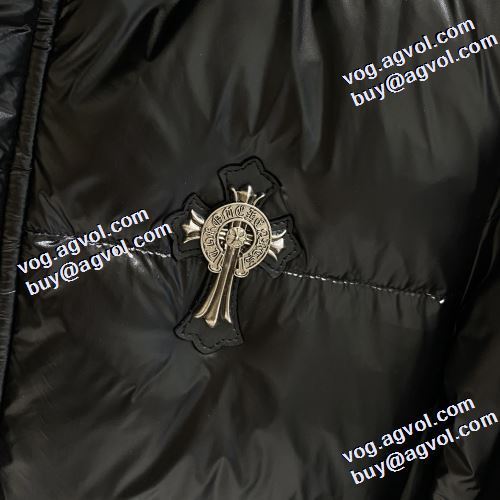 人気新品★超特価★ クロムハーツコピー 2021秋冬 クロムハーツ CHROME HEARTS フィルパワーの高い ライトダウンジャケット 使い勝手が良く フードづき 撥水性がある ポケットづき プリント柄 汚れしにくい 
