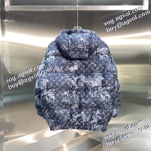 2021秋冬 ルイ ヴィトン LOUIS VUITTON 防風性に優れ ルイ ヴィトンブランド コピー 大絶賛の履き心地! ダウンジャケット メンズ 使い勝手が良く フードづき ポケットづき
