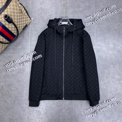機能性?耐久性抜群 2021秋冬 フード付きコート ルイ ヴィトン LOUIS VUITTON コート 綿入れ  ポケット付 ルイ ヴィトンブランド コピー シンプルなデザイン 