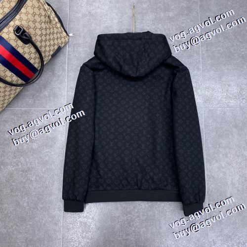 機能性?耐久性抜群 2021秋冬 フード付きコート ルイ ヴィトン LOUIS VUITTON コート 綿入れ  ポケット付 ルイ ヴィトンブランド コピー シンプルなデザイン 