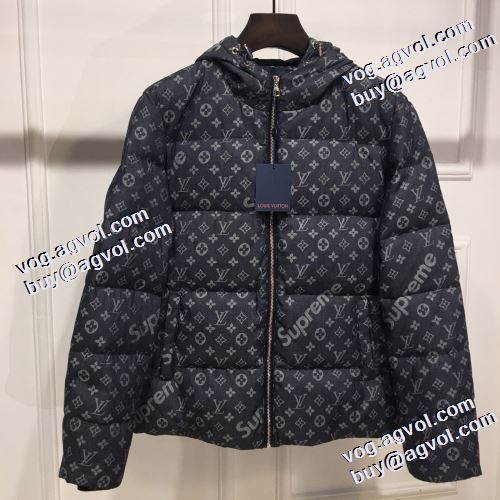 ダウンジャケット メンズ 2021秋冬 人気商品登場 フィルパワーの高い ルイ ヴィトン LOUIS VUITTON 柔らかい 保温性を発揮する ルイ ヴィトンコピー 汚れしにくい 軽くて暖かい 