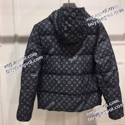 ダウンジャケット メンズ 2021秋冬 人気商品登場 フィルパワーの高い ルイ ヴィトン LOUIS VUITTON 柔らかい 保温性を発揮する ルイ ヴィトンコピー 汚れしにくい 軽くて暖かい 