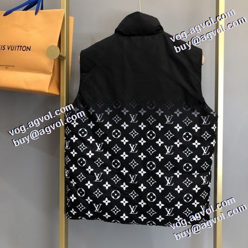 定番のアイテム ルイ ヴィトンコピー 着心地 の良い ルイ ヴィトン LOUIS VUITTON 上品な色合い ダウンジャケット ベスト 2021秋冬 着心地がクセになる ふわふわな感触