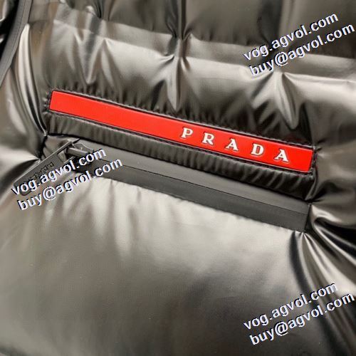 プラダ PRADA 2021秋冬 メンズ ダウンジャケット お洒落に魅せる フードづき 使い勝手が良く プラダスーパーコピー 着心地 の良い