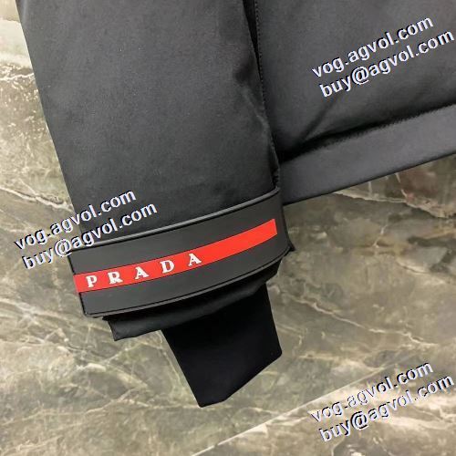 プラダ PRADA 耐久性のある メンズ ダウンジャケット 2022新作 プラダ偽物ブランド 防湿性に優れ フードづき 風も通さない