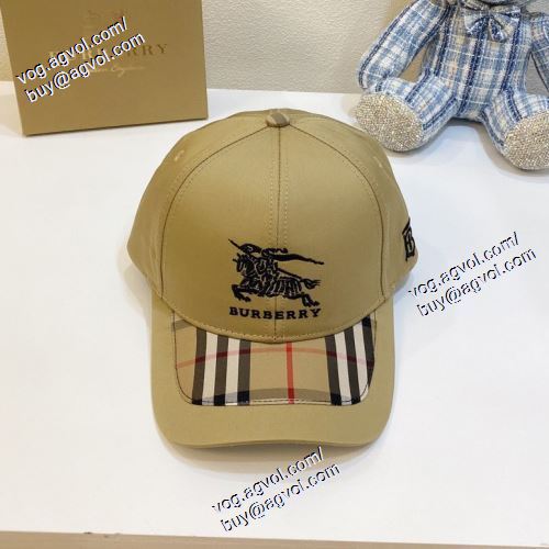  2021春夏  BURBERRYスーパーコピー   4色可選  ★安心★追跡付   帽子/キャップ  バーバリー BURBERRY   