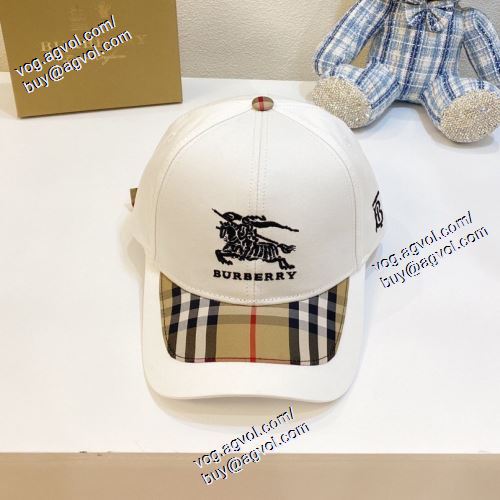  2021春夏  BURBERRYスーパーコピー   4色可選  ★安心★追跡付   帽子/キャップ  バーバリー BURBERRY   