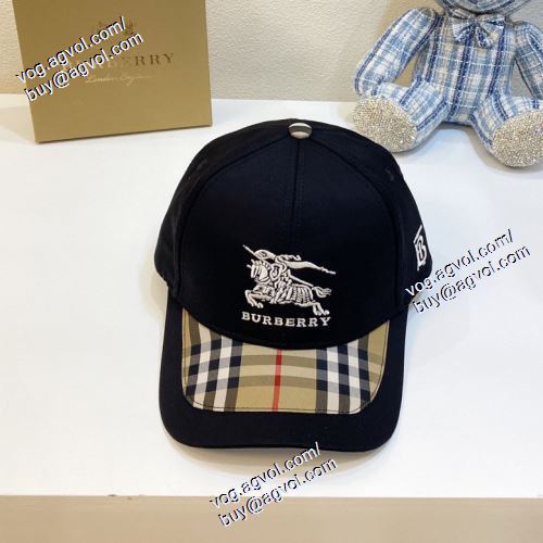  2021春夏  BURBERRYスーパーコピー   4色可選  ★安心★追跡付   帽子/キャップ  バーバリー BURBERRY   