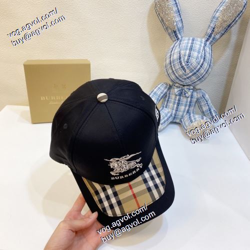  2021春夏  BURBERRYスーパーコピー   4色可選  ★安心★追跡付   帽子/キャップ  バーバリー BURBERRY   