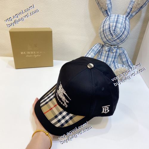  2021春夏  BURBERRYスーパーコピー   4色可選  ★安心★追跡付   帽子/キャップ  バーバリー BURBERRY   