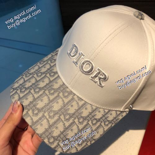  帽子/キャップ    DIORコピー   首胸ロゴ    2021春夏   ディオール DIOR  4色可選 