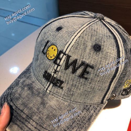  LOEWEコピー   ロエベ LOEWE  耐久性に優れ  2色可選 2021春夏  帽子/キャップ