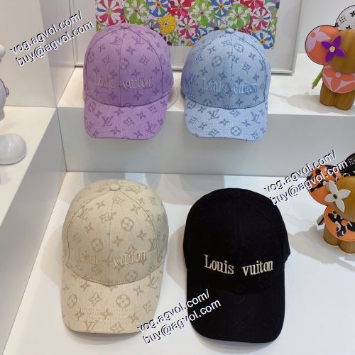  高級感を引き立てる  4色可選  ルイ ヴィトン LOUIS VUITTON  帽子/キャップ  2021春夏   LOUIS VUITTONブランド コピー