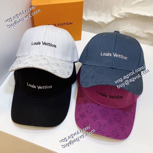  帽子/キャップ   人気激売れ  4色可選  LOUIS VUITTONスーパーコピー 代引   2021春夏     ルイ ヴィトン LOUIS VUITTON