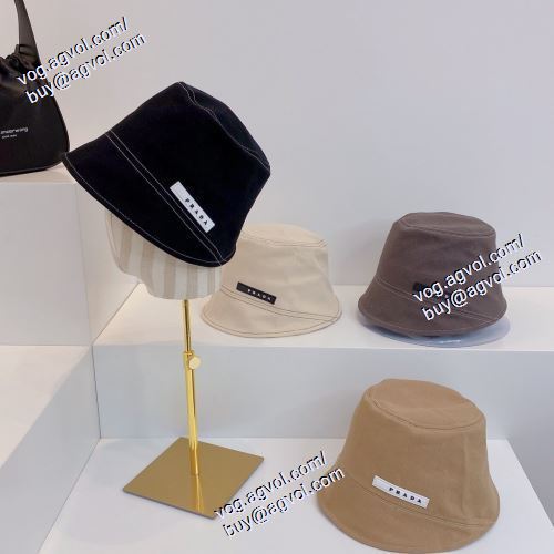  PRADAコピーブランド   2021春夏  SALE!今季  5色可選  帽子/キャップ   プラダ PRADA 