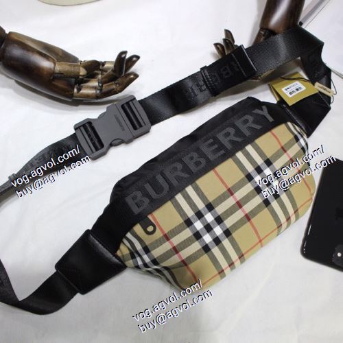 バーバリー BURBERRYコピー ブランド 0T157-4 欧米韓流/雑誌 ウエストポーチ ナイロン 2021春夏 