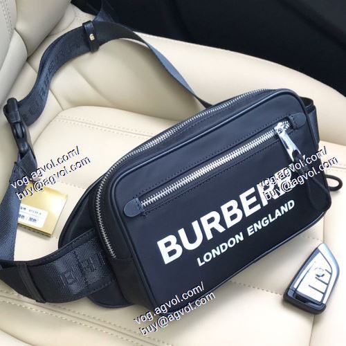 お洒落に魅せる 2021春夏 ウエストポーチ ナイロン 0T139-4 バーバリー BURBERRYスーパーコピー 