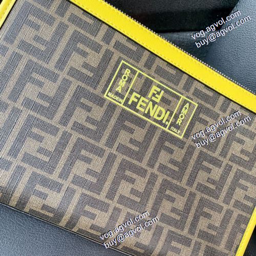  2021春夏 FENDIブランド 偽物 通販 ポーチ 巾着 重宝するアイテム フェンディ FENDI