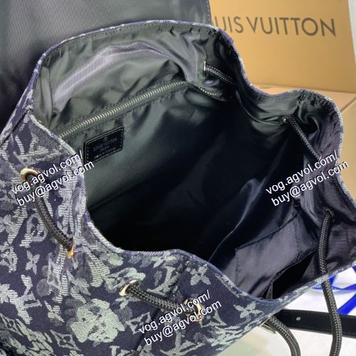 収納力のよい リュックサック 2021春夏 ルイ ヴィトン LOUIS VUITTONコピー ナイロン