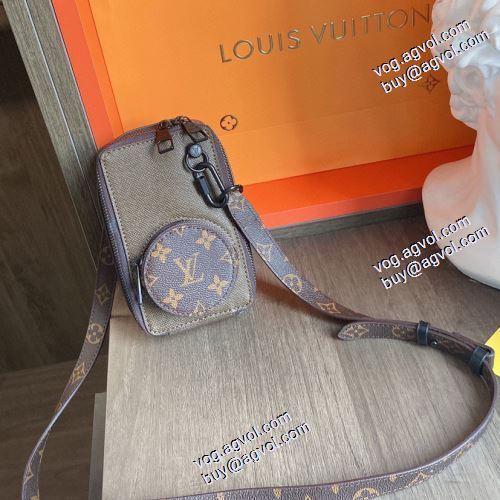  LOUIS VUITTONスーパーコピー 代引 2021春夏 ルイ ヴィトン LOUIS VUITTON 高級感溢れるデザイン 斜め掛けバッグ  コインケース 