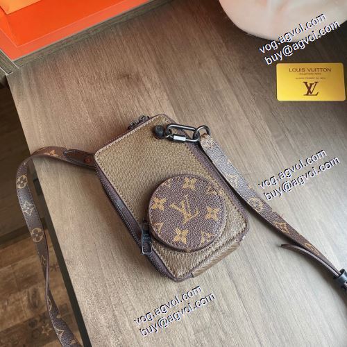  LOUIS VUITTONスーパーコピー 代引 2021春夏 ルイ ヴィトン LOUIS VUITTON 高級感溢れるデザイン 斜め掛けバッグ  コインケース 