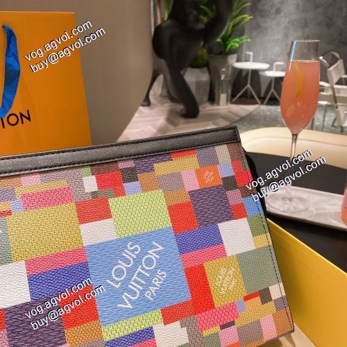 高級感ある ルイ ヴィトンスーパーコピー 激安 2021秋冬 ルイ ヴィトン LOUIS VUITTON ビジネスケース/セカンドバッグ 男女兼用バッグ