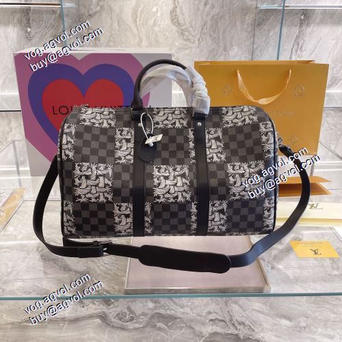 ルイ ヴィトン偽物ブランド 2021秋冬 ルイ ヴィトン LOUIS VUITTON 旅行用バッグ / キャリーバッグ 男女兼用バッグ 個性的