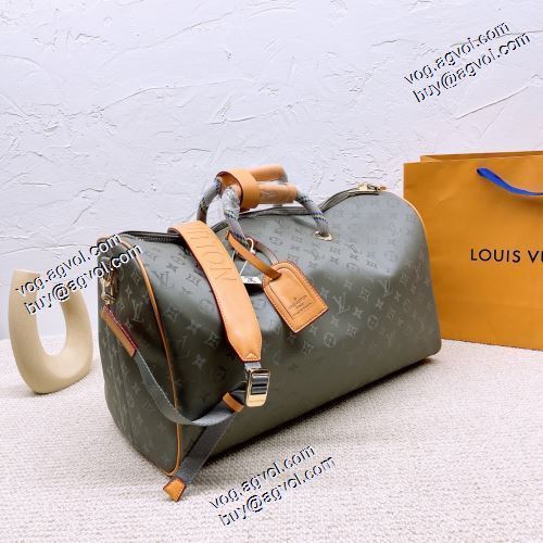 ボストンバッグ ファション性の高い ルイ ヴィトンブランド 偽物 通販 2021秋冬 ルイ ヴィトン LOUIS VUITTON ダブルファスナー使用 非凡な容量