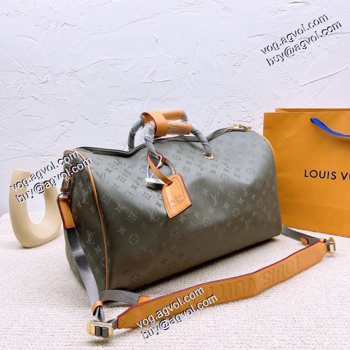 ボストンバッグ ファション性の高い ルイ ヴィトンブランド 偽物 通販 2021秋冬 ルイ ヴィトン LOUIS VUITTON ダブルファスナー使用 非凡な容量