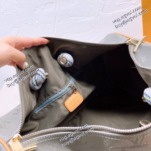 ボストンバッグ ファション性の高い ルイ ヴィトンブランド 偽物 通販 2021秋冬 ルイ ヴィトン LOUIS VUITTON ダブルファスナー使用 非凡な容量
