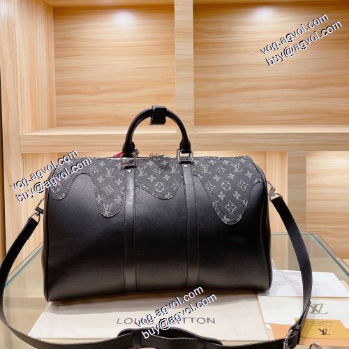 おすすめ/オススメ 2021秋冬 ルイ ヴィトン LOUIS VUITTON ルイ ヴィトンスーパーコピー ボストンバッグ ムダな装飾を排したデザイン ショルダーベルト付 2色可選